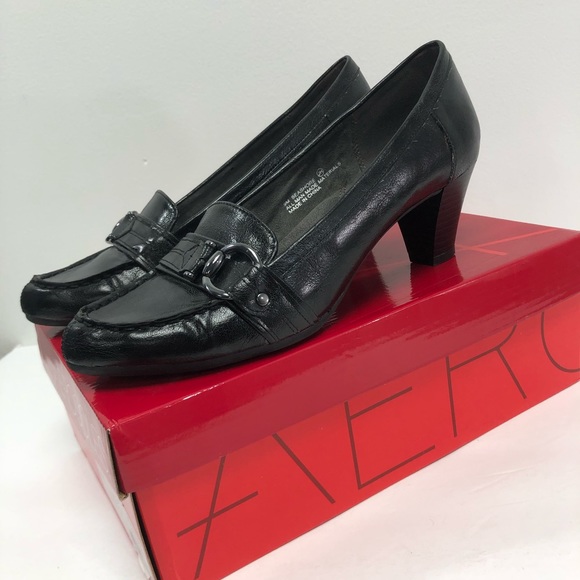 Aerosoles Heeled Loafers - Picture 1 of 10